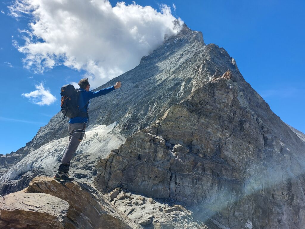 Andreu y el Cervino - Matterhorn